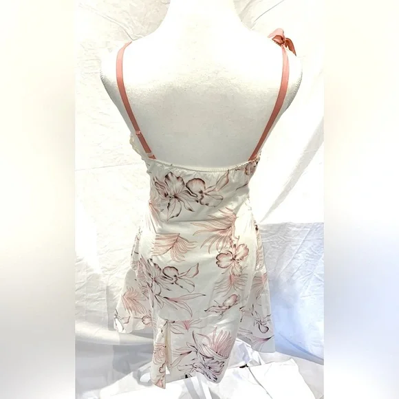 True Vintage Floral Women's Garden Dress Cotton Medium Stretch Y2K Whimsy Preppy - Picture 6 of 12